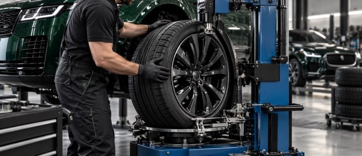 Скидка 30% на шиномонтаж Land Rover и Jaguar