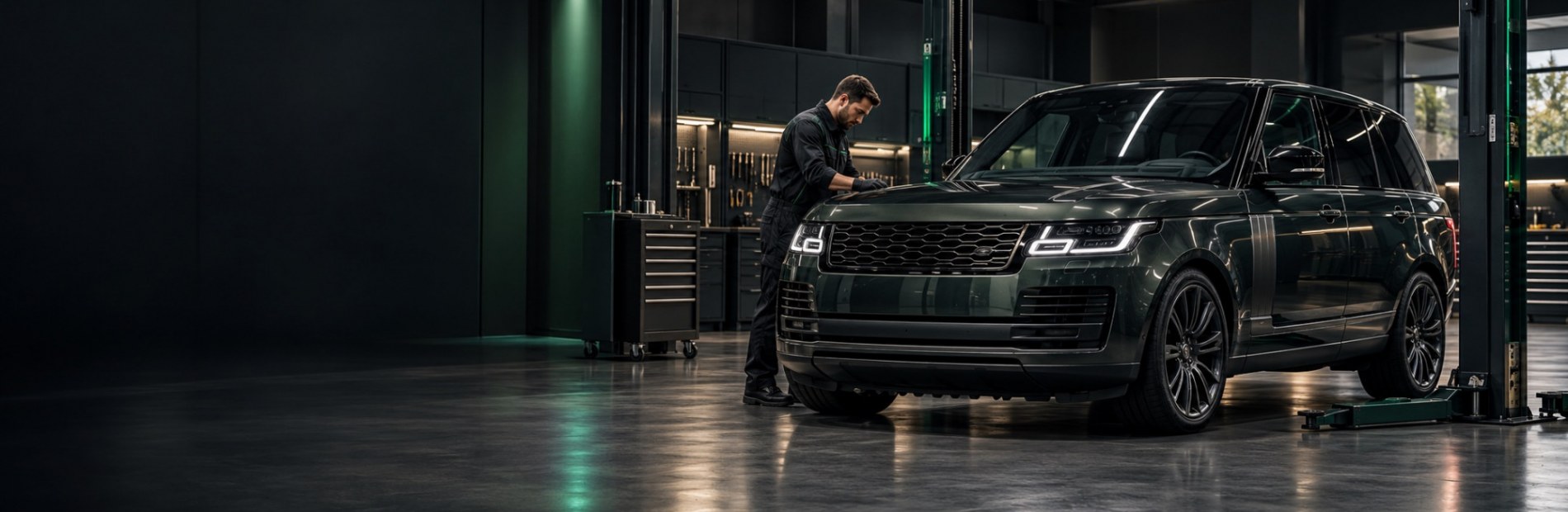 Профессиональное обслуживание Land Rover и Jaguar